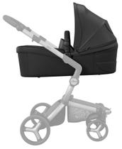 Carrycot Mima Xari MAX Black para recém-nascido com capa de chuva Carrycot Mima Xari MAX Black para recém-nascido com capa de chuva