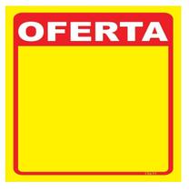 Cart Amarelo Oferta 15X11Cm Supermercado Comércio 200Un - Gráfica Uirapuru