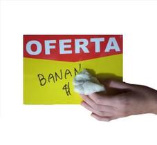 Cart De Oferta A5 - Reutilizável - 21 X 15 Cm - 40 Peças