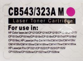 Cart. Toner Compatível Modelo CB543/323A Cor Magenta