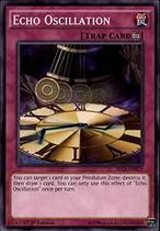Carta Armadilha Echo Oscillation de Yu-Gi-Oh! Konami 1ª Edição