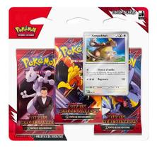 Carta Cards Pokemon Tcg Blister Triplo Copag Ev10 Kangaskhan