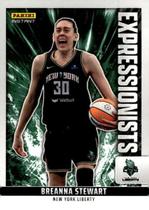 Carta colecionável Breanna Stewart 2025 Panini Instant Expressionists