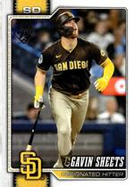 Carta colecionável de beisebol 2026 Topps 216 Gavin Sheets Padres
