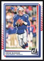 Carta colecionável de futebol americano 2025 Donruss Drew Bledsoe Patriots Carta colecionável de futebol americano 2025 Donruss Drew Bledsoe Patriots