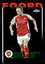 Carta colecionável de futebol Caitlin Foord 2024-25 Topps Chrome