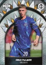 Carta colecionável de futebol Cole Palmer Chelsea FC 2024-25 Topps Deco Carta colecionável de futebol Cole Palmer Chelsea FC 2024-25 Topps Deco