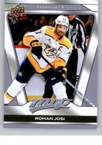 Carta colecionável de hóquei Upper Deck MVP Roman Josi 59