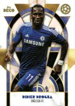 Carta colecionável Didier Drogba Chelsea FC 2024-25 UEFA Carta colecionável Didier Drogba Chelsea FC 2024-25 UEFA