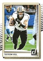 Carta colecionável Donruss 2025 168 Taysom Hill Saints NMMT Carta colecionável Donruss 2025 168 Taysom Hill Saints NMMT