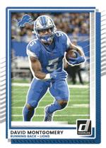 Carta colecionável Donruss 2025 de David Montgomery, Detroit Lions