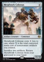 Carta colecionável Magic The Gathering Metalwork Colossus Kaladesh