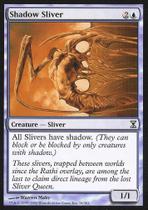 Carta colecionável Magic The Gathering Shadow Sliver Time Spiral