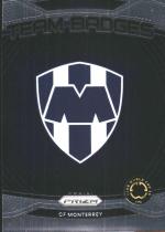 Carta colecionável Panini Prizm 2025 CF Monterrey Futebol Carta colecionável Panini Prizm 2025 CF Monterrey Futebol