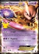 Carta Colecionável Pokémon Mewtwo EX 54/99 Celebrações Carta Colecionável Pokémon Mewtwo EX 54/99 Celebrações