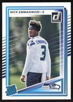 Carta Colecionável Rated Rookie de Nick Emmanwori Donruss 2025 Carta Colecionável Rated Rookie de Nick Emmanwori Donruss 2025
