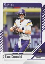 Carta colecionável Sam Darnold Vikings 2024 Donruss NFL