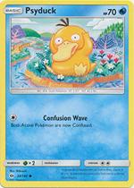 Carta Comum Psyduck 28/149 Pokémon Sol e Lua