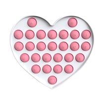 Carta de Amor Push Bubble Fidget Brinquedo Sensorial Autismo Necessidades Especiais