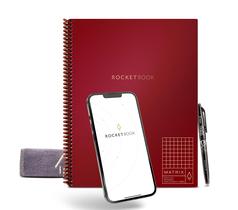 Carta de caderno reutilizável inteligente Rocketbook Matrix 22x28 cm