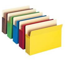 Carta de expansão File Pocket Smead Straight-Cut Tab de 3,5 polegadas