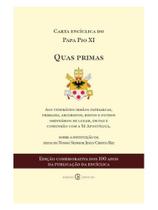 Carta encíclica: quas primas Carta encíclica: quas primas