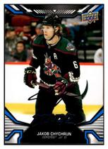 Carta Jakob Chychrun 2022-23 Upper Deck MVP Blue Script