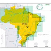 Carta Náutica 3242 A/B Marinha Passo Guazú / Piquete / Kemmeri