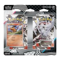 Carta Pokémon Blister Escarlate Fogo Branco c/25 Cards Copag