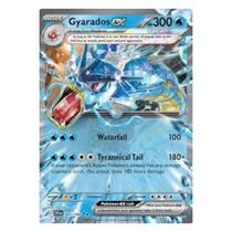 Carta Pokemon Gyarados EX brilhante em japonês