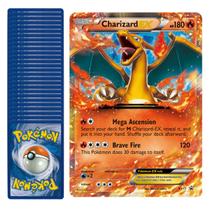 Carta Pokémon Jumbo Charizard EX Brilhante Original Copag