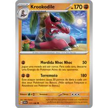 Carta Pokémon - Krookodile 117/198 - Escarlate Violeta SV1 - Copag