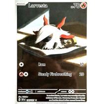 Carta Pokémon - Larvesta 196/191 - Fagulhas Impetuosas - Copag Carta Pokémon - Larvesta 196/191 - Fagulhas Impetuosas - Copag