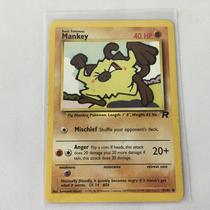 Carta Pokémon Nintendo Team Rocket Mankey 61/82 Carta Pokémon Nintendo Team Rocket Mankey 61/82