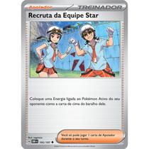 Carta Pokémon - Recruta da Equipe Star 195/197 - Obsidiana em Chamas - Copag