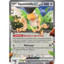 Carta Pokémon - Squawkabilly ex 75/91 - Destinos de Paldea - Copag