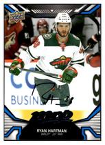 Carta Ryan Hartman 2022-23 Upper Deck MVP Blue Script Carta Ryan Hartman 2022-23 Upper Deck MVP Blue Script