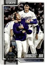 Carta Topps 2026 Shohei Ohtani e Yoshinobu Yamamoto Carta Topps 2026 Shohei Ohtani e Yoshinobu Yamamoto