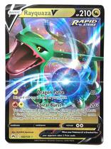 Carta Ultra Rara Pokémon Rayquaza V 100/159 Crown Zenith Carta Ultra Rara Pokémon Rayquaza V 100/159 Crown Zenith