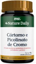 Cartamo e picolinato de cromo nature daily 30 capsulas sidney oliveira