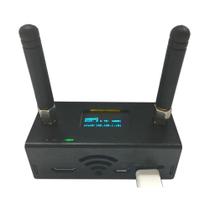 Cartão 16G Montado MMDVM Duplex Hotspot P25 DMR YSF NXDN Com Antena OLED Raspberry Pi Zero W
