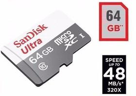 Cartão 64gb MicroSd Sdhc Ultra Sd Classe 10 - Sandisk