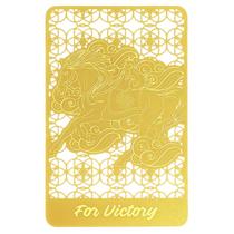 Cartão Amuleto Fengshuibringluck Macaco Cavalo Voador 8x5cm Cartão Amuleto Fengshuibringluck Macaco Cavalo Voador 8x5cm