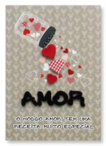 Cartão Artesanal Amor Potinho - Fina Ideia