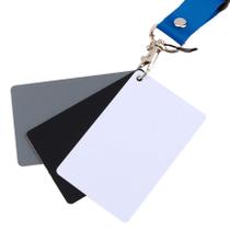 Cartão Balanço Branco, Cinza E Preto Equilíbrio Cores