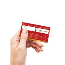 Cartão Certificado de Garantia - Bijouteria - Jóias - 100 unidades