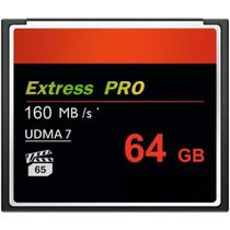 Cartão CF GYWY 64GB UDMA com velocidade de até 160MB/s para câmera Cartão CF GYWY 64GB UDMA com velocidade de até 160MB/s para câmera