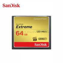 Cartão CF Sandisk Extreme 64GB 120 MB/s UDMA7 Original CH
