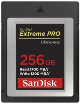 Cartão CFexpress SanDisk Extreme PRO 256GB - Tipo B Cartão CFexpress SanDisk Extreme PRO 256GB - Tipo B