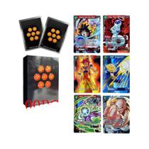 Cartão Colecionável Adulto Dragon Ball Super Saiyan Goku Com Autógrafo Brilhante